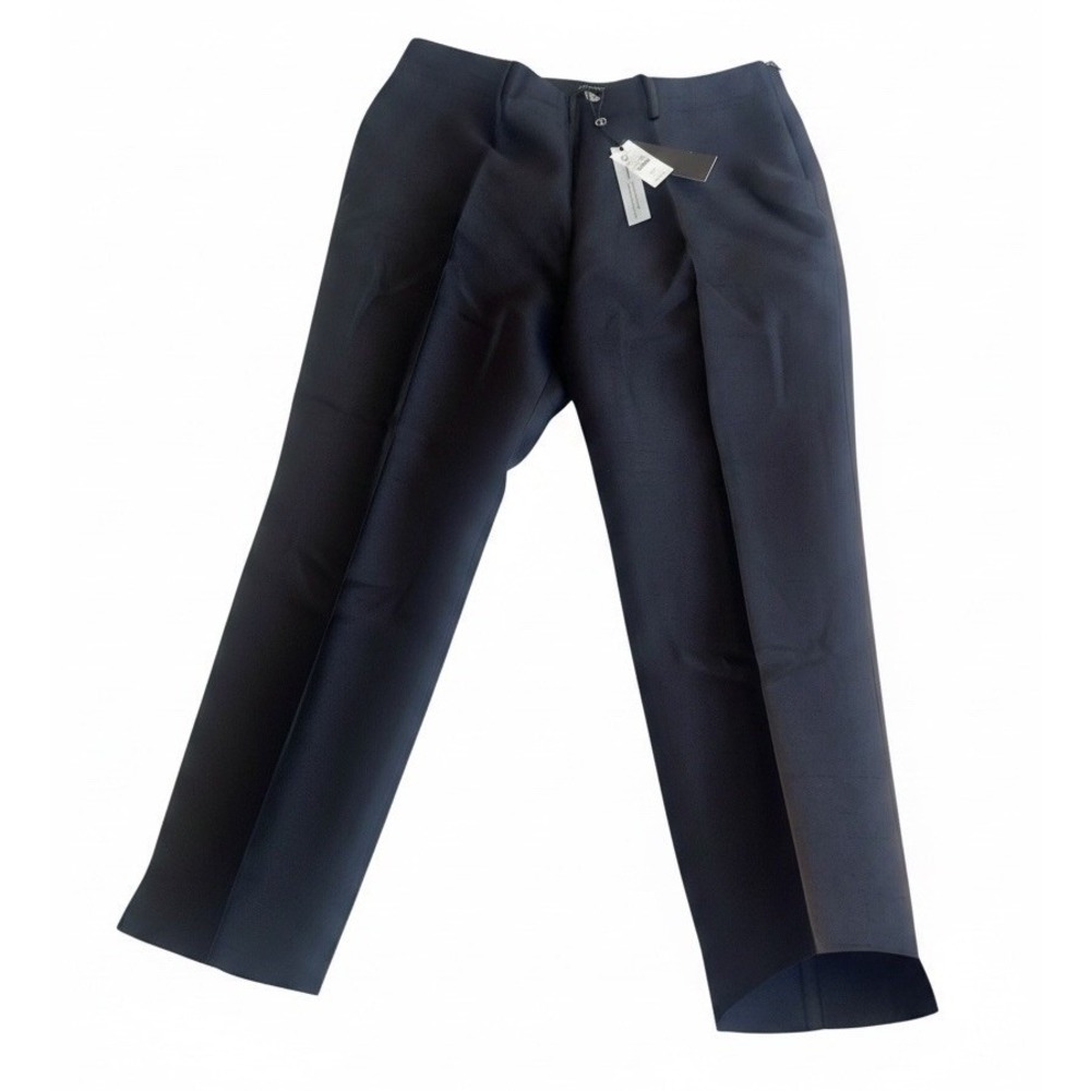 Talbots Women's Side Zip Dress Capri Pants Size 10 Petite Black 25.5" Inseam 10P